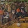 Post-Impressionist Masterpiece: Ball at the Moulin de la Galette by Henri de Toulouse-Lautrec (1889)