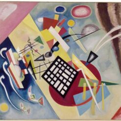Wassily Kandinsky – Black Frame (1922) – A Masterpiece of Geometric Abstraction and Emotional Intensity