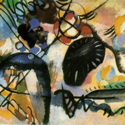 Kandinsky's Black Spot (1912) – An Abstract Masterpiece Exploring the Power of Form