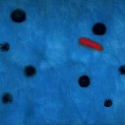 Inspired by Joan Miró’s Blue I (1961) – Abstract Surrealist Oil Painting on Large Canvas (355 x 270 cm)