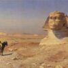 Bonaparte Before the Sphinx (1867-1868) by Jean-Léon Gérôme | Orientalist Oil Painting