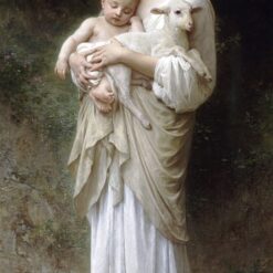 William-Adolphe Bouguereau’s Innocence – Romantic Realism Oil Painting Replica, Timeless Masterpiece