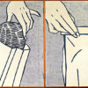 Roy Lichtenstein 'Bread in Bag' Pop Art Oil Painting – Customizable Canvas Art for Modern Spaces