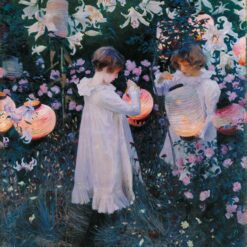 Impressionist Oil Painting Reproduction – Carnation, Lily, Lily, Rose by John Singer Sargent