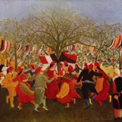 Henri Rousseau "Centennial of Independence" Oil Painting Reproduction – Post-Impressionism Genre Painting on Canvas