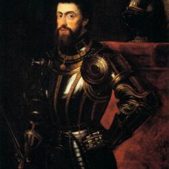 Charles V in Armour by Rubens – Baroque Art Portrait of the Holy Roman Emperor