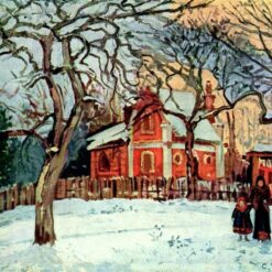 Winter Landscape with Chestnut Trees" by Camille Pissarro – 1872