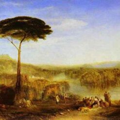 J.M.W. Turner Oil Painting – Childe Harold, 1823, Romantic Literary Painting