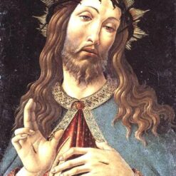 Christ Crowned with Thorns by Sandro Botticelli - c.1500 Early Renaissance Religious Painting