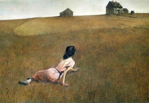 Christina’s World” by Andrew Wyeth – 1948 Iconic Genre Painting in Tempera on Panel