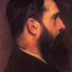 John Singer Sargent 'Claude Monet' Realism Portrait – Fine Art Reproduction on Canvas
