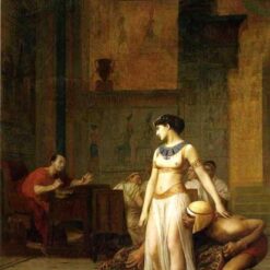 Cleopatra and Caesar (1866) by Jean-Léon Gérôme | Orientalist History Painting