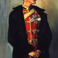 Colonel Ian Hamilton Portrait by John Singer Sargent – Realist Oil Painting on Canvas, 1898