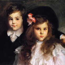 John Singer Sargent Oil Painting – Conrad and Reine Ormand, 1906, Realist Portrait