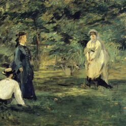 Croquet – Inspired by Edouard Manet’s 1873 Impressionist Genre Painting
