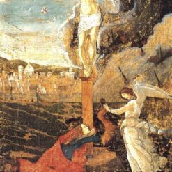 Crucifixion by Sandro Botticelli - Early Renaissance Religious Painting, c.1497
