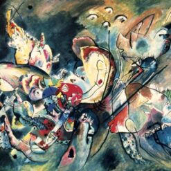 Wassily Kandinsky – Troubled (1917) – A Powerful Expression of Abstract Turmoil