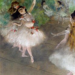 Edgar Degas’ Dancers – c.1878 Impressionist Pastel Art Replica