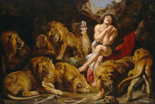 Obra maestra del barroco: “Daniel en la guarida del león”, de Peter Paul Rubens