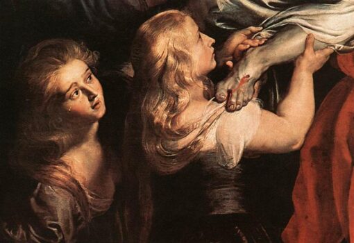 Baroque Oil Painting Reproduction of “Descent from the Cross” by Peter Paul Rubens