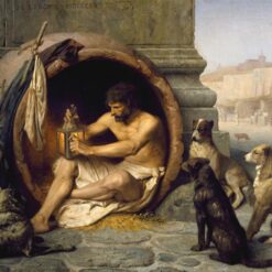 Diogenes by Jean-Léon Gérôme – Classic Academicism History Painting