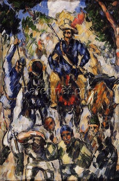 Don Quixote, View from the Back” – Paul Cézanne, Impressionist Literary Painting, 1875