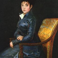 1805 Portrait of Doña Teresa Sureda by Goya – Classic Spanish Romanticism in Oil