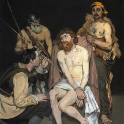 Jesus Mocked by the Soldiers – Inspired by Edouard Manet (1865) Religious Oil Painting