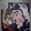 Roy Lichtenstein 'Brattata' Pop Art – Customizable Oil & Canvas Painting