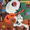 Joan Miró 'Dutch Interior I' (1928) – Surrealist Modern Art Oil on Canvas
