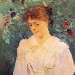 John Singer Sargent 'Elsie Palmer' Impressionist Portrait – Fine Art Reproduction on Canvas