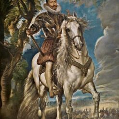 The Duke of Lerma on Horseback – Peter Paul Rubens Equestrian Baroque Oil Painting