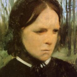 Edgar Degas 'Estelle Musson Balfour' (c.1865) – Impressionist Oil Painting of a Woman in Elegance