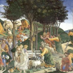 Sandro Botticelli’s ‘The Youth of Moses’ – Early Renaissance Fresco at the Sistine Chapel