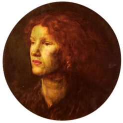 Custom Oil Reproduction of Fanny Cornforth by Dante Gabriel Rossetti – Romanticism Portrait Art