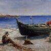 Fishing Boat by Henri de Toulouse-Lautrec – 1880 Impressionist Oil Painting