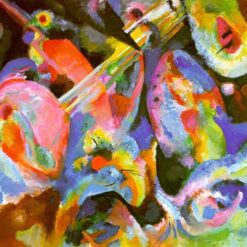 Kandinsky’s Improvisation. Deluge (1913) – A Bold Vision of Movement and Emotion in Abstract Art
