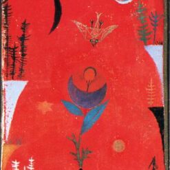Flower Myth by Paul Klee – 1918 Expressionist Flower Painting