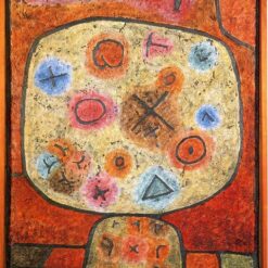 Flowers in Stone by Paul Klee - Expressionist Flower Painting (1939)