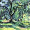 Forest" – Paul Cézanne's Iconic Post-Impressionist Landscape (1890)
