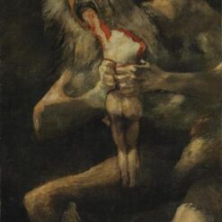 Saturn Devouring One of His Sons by Francisco Goya | Dark Mythology in Oil