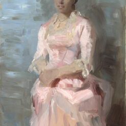 Frederikke Tuxen by Peder Severin Kroyer – 1882 Impressionist Portrait Reproduction