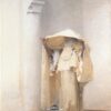 Custom Oil Reproduction of John Singer Sargent’s Fumée d'Ambre Gris – 1880 Realism Painting
