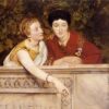 Gallo Roman Women – Romantic Oil Portrait by Sir Lawrence Alma-Tadema