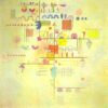 Wassily Kandinsky – Gentle Accent (1934) – A Subtle Play of Color and Form in Abstract Expression