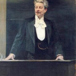 Peder Severin Kroyer – 1902 "Georg Brandes" | Realist Oil Painting Reproduction