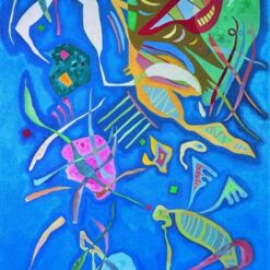 Wassily Kandinsky – Groupement (1937) – A Bold Abstract Expression in Oil