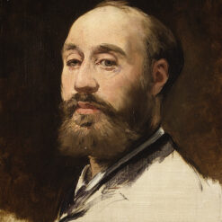 Head of Jean-Baptiste Faure – Inspired by Edouard Manet’s 1883 Realist Portrait