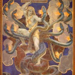 John Singer Sargent Oil Painting – Hercules, 1921, Neoclassical Mythological Art