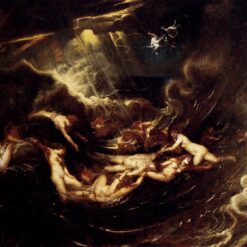 Hero and Leander by Peter Paul Rubens – Baroque Mythology Oil Painting Reproduction for Art Collectors